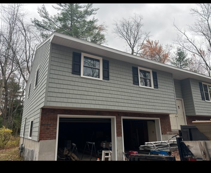 Siding project photograph: Large Residential Exterior